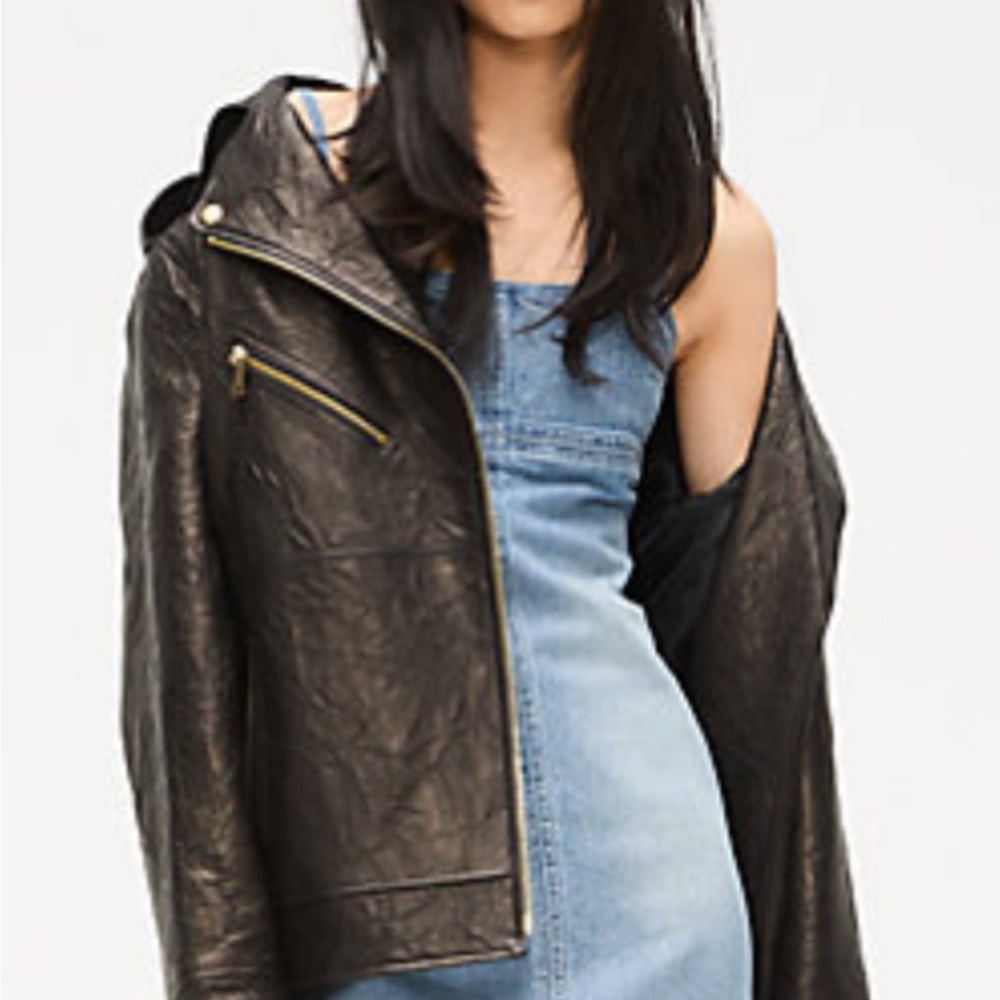 MICHAEL Michael Kors Black Leather Jacket